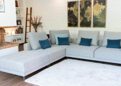 Los sofás de Fama se caracterizan por el empleo de formas curvas, la utilización de tapicerías exclusivas con un colorido excepcional, y, sobre todo, por un confort y funcionalidad difícil de encontrar en el mundo del diseño.