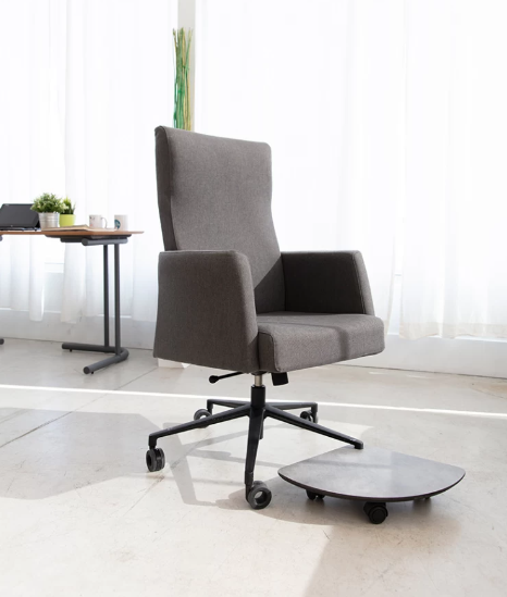 Su diseño y aspecto tapizado aporta un toque más natural y contemporáneo que cualquier otra silla de oficina.