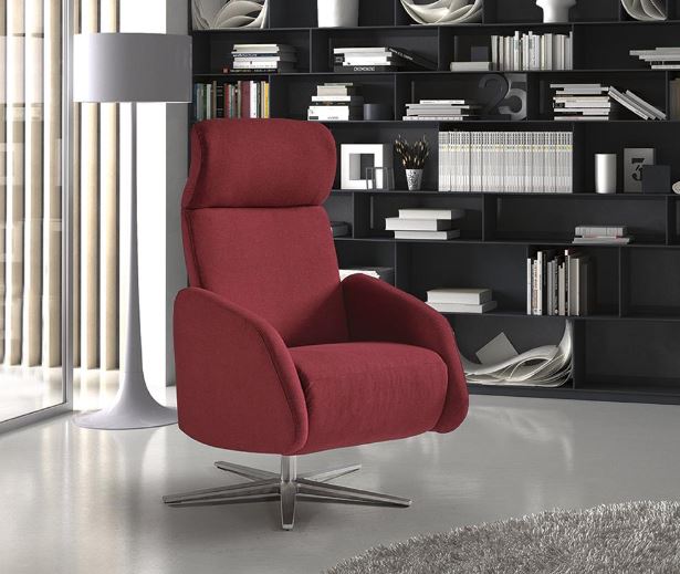 Un sillón de gran comodidad para espacios minimalistas donde menos es más y el diseño se impone.