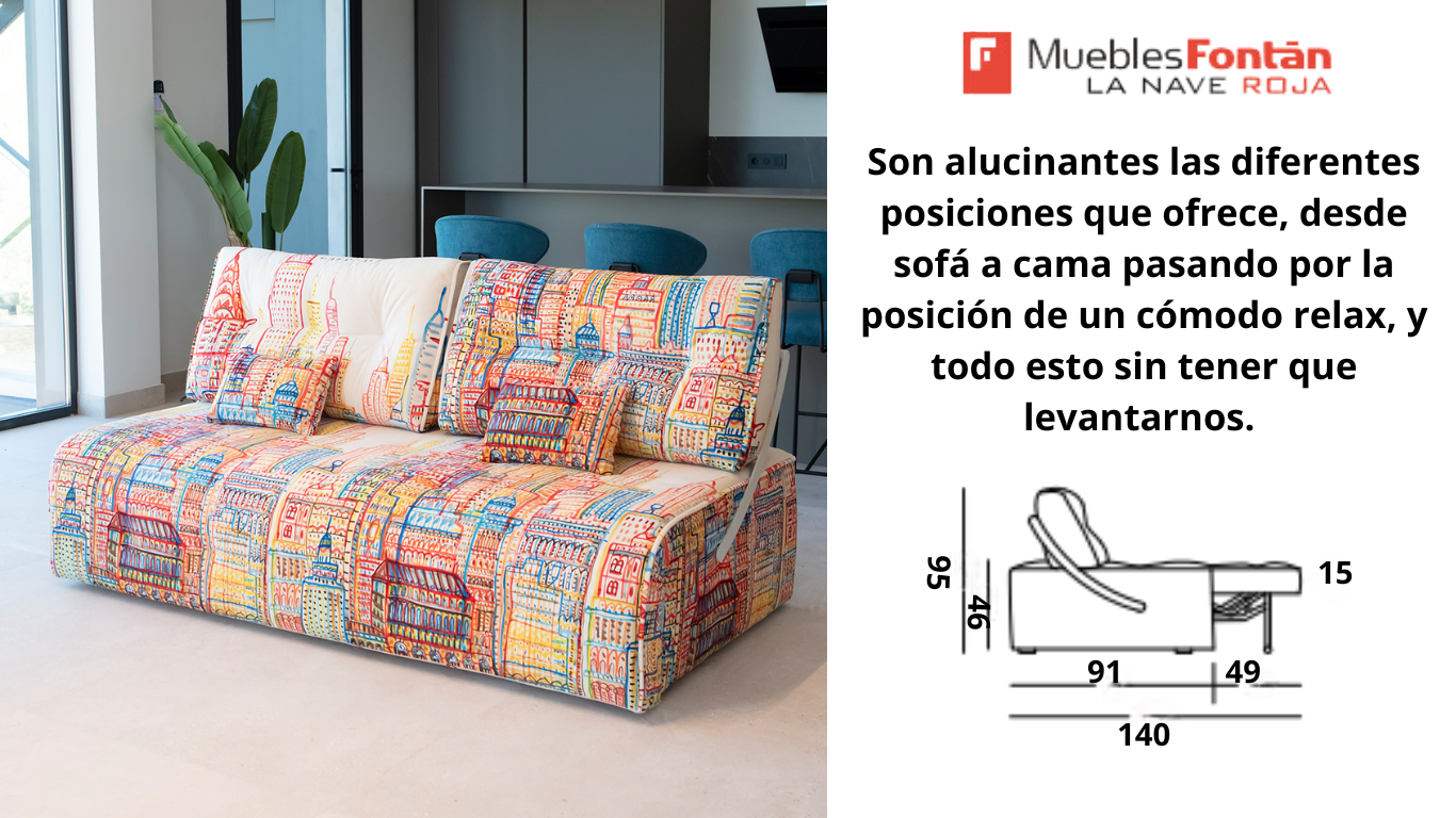 SOFÁ CAMA INDY
