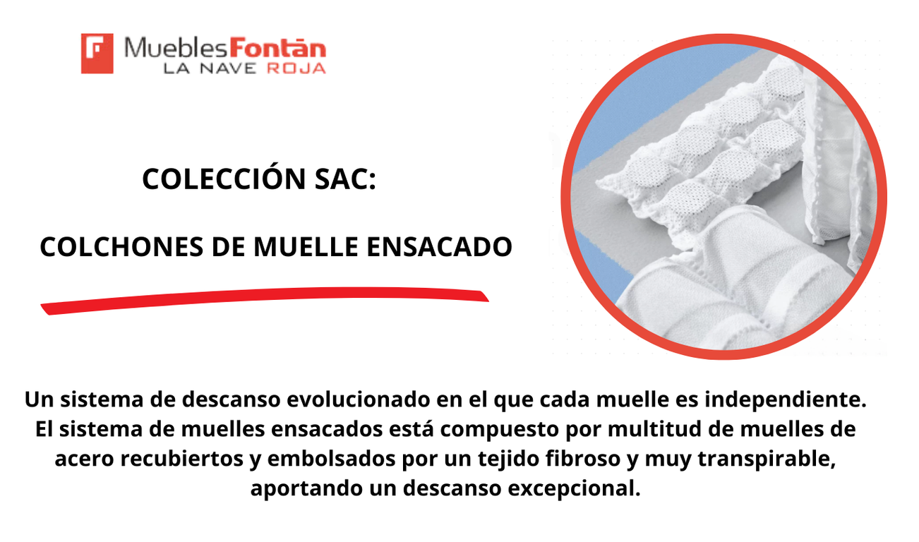 COLCHONES SAC (muelles ensacados)