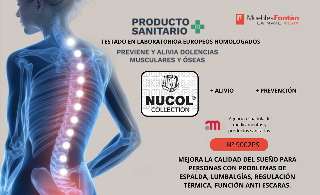 COLCHONES NUCOL (producto sanitario)