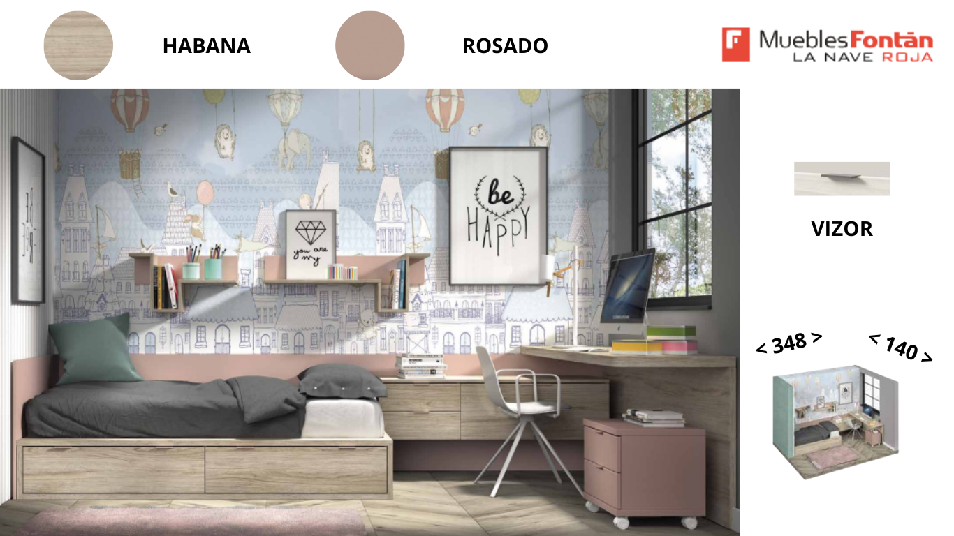 DORMITORIO JUVENIL (camas nido)