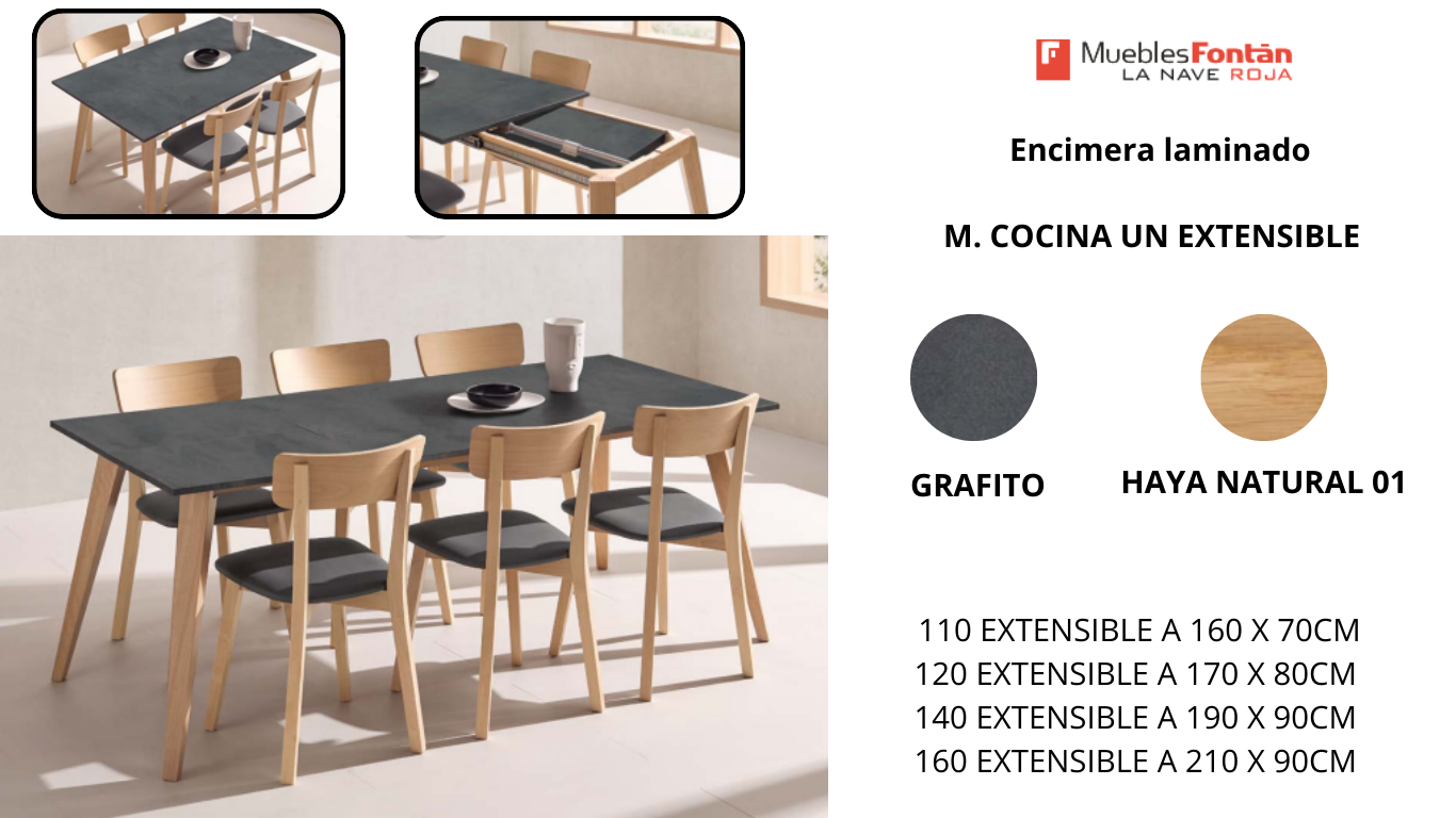 MESA COCINA LAMINADA