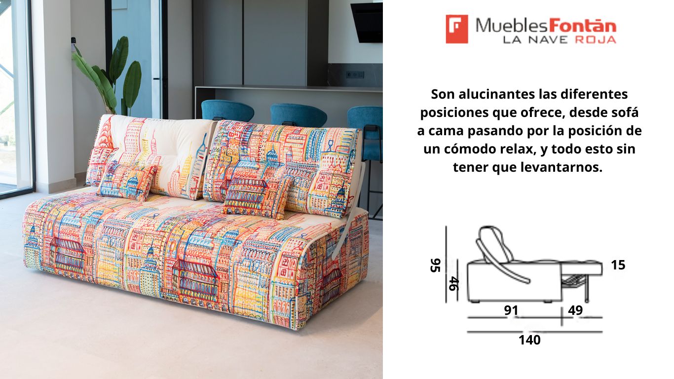 SOFÁ CAMA INDY