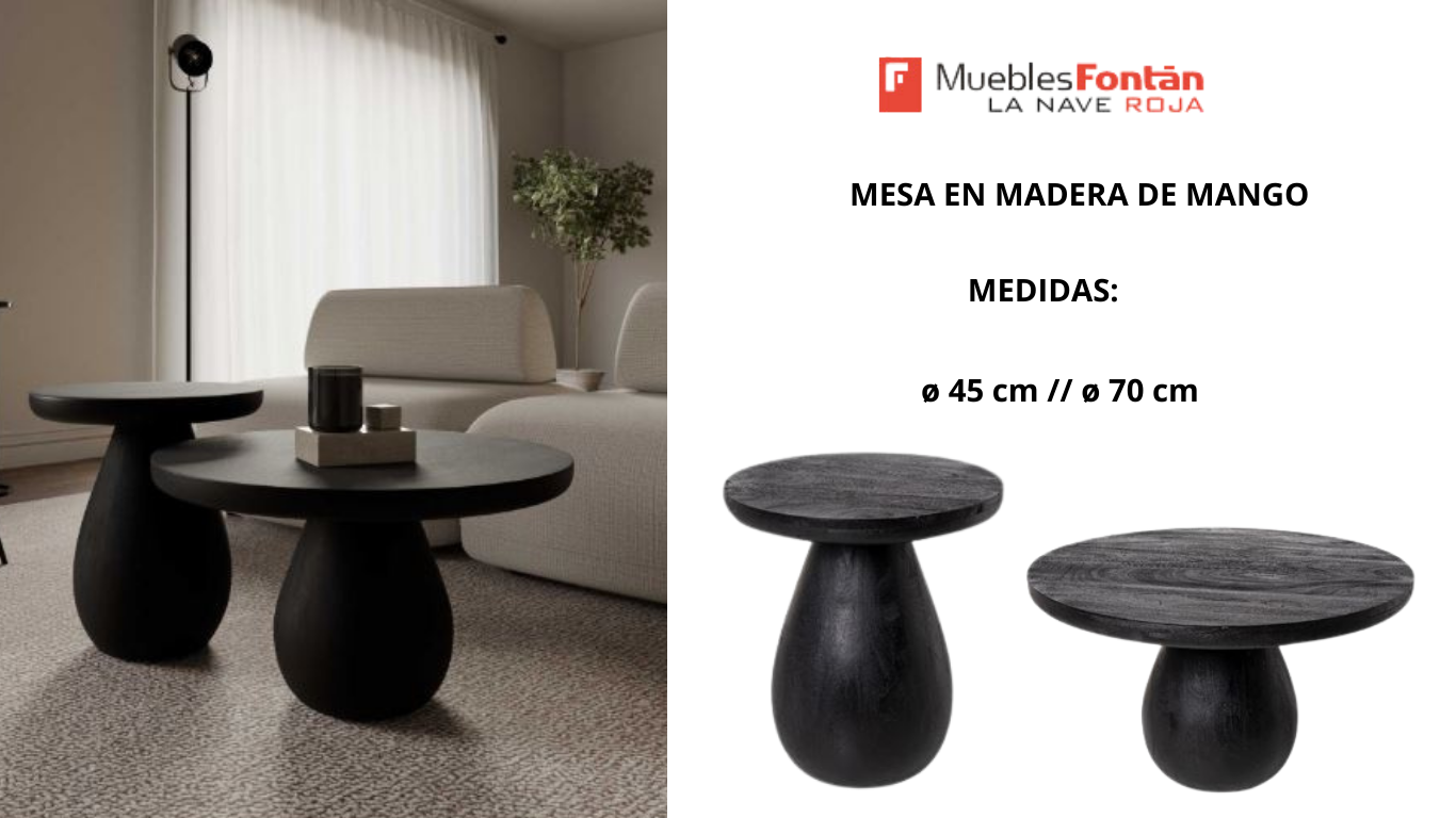 MESAS CENTRO O MESITAS AUXILIARES