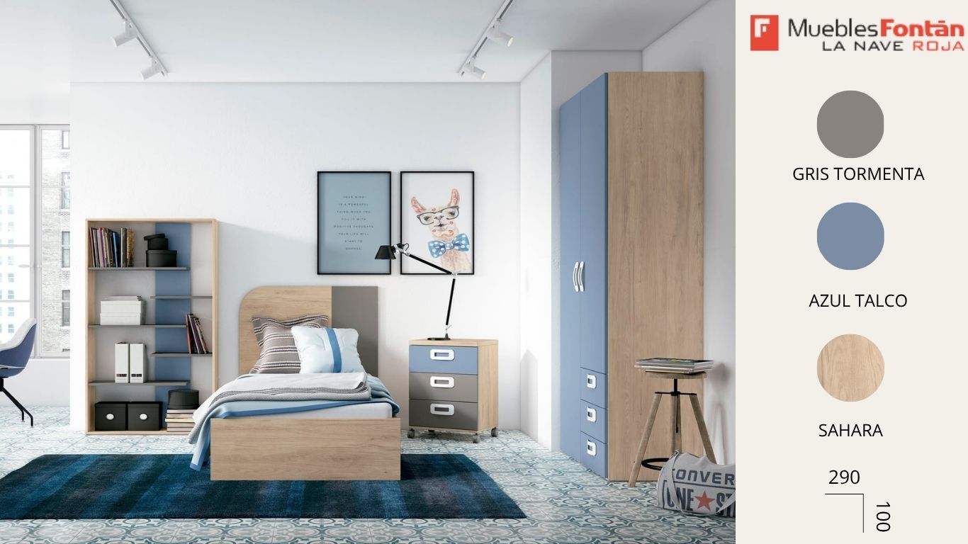DORMITORIO JUVENIL (camas)