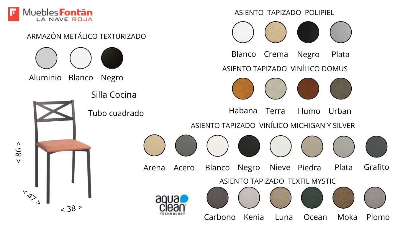 COCINA: SILLAS Y TABURETES