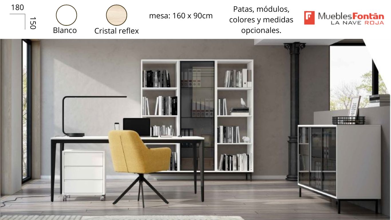 ESCRITORIO Y SILLÓN ESTUDIO