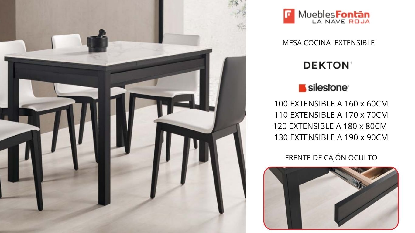 MESAS COCINA  DEKTON/SILESTONE
