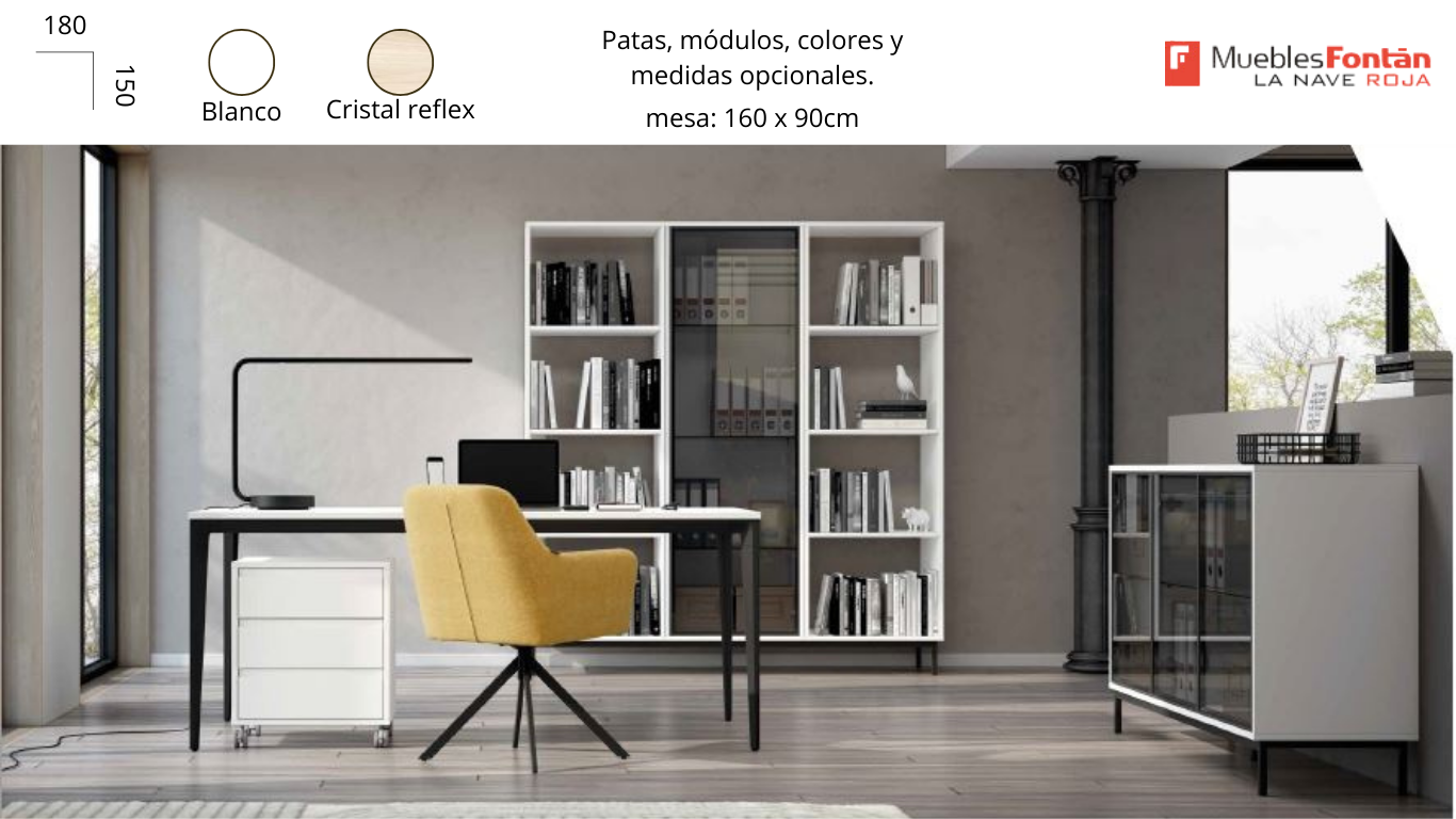 ESCRITORIO Y SILLÓN ESTUDIO