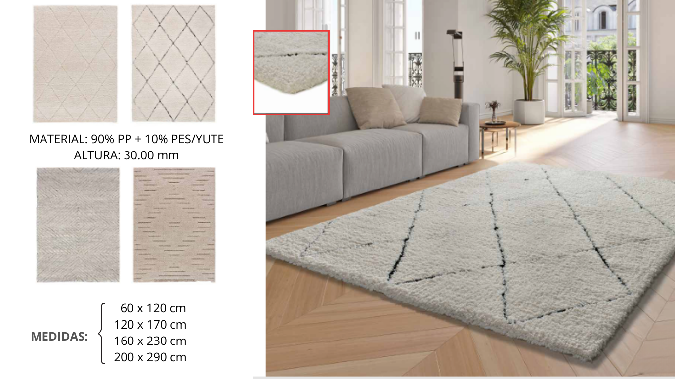 ALFOMBRAS DE INTERIOR Y EXTERIOR