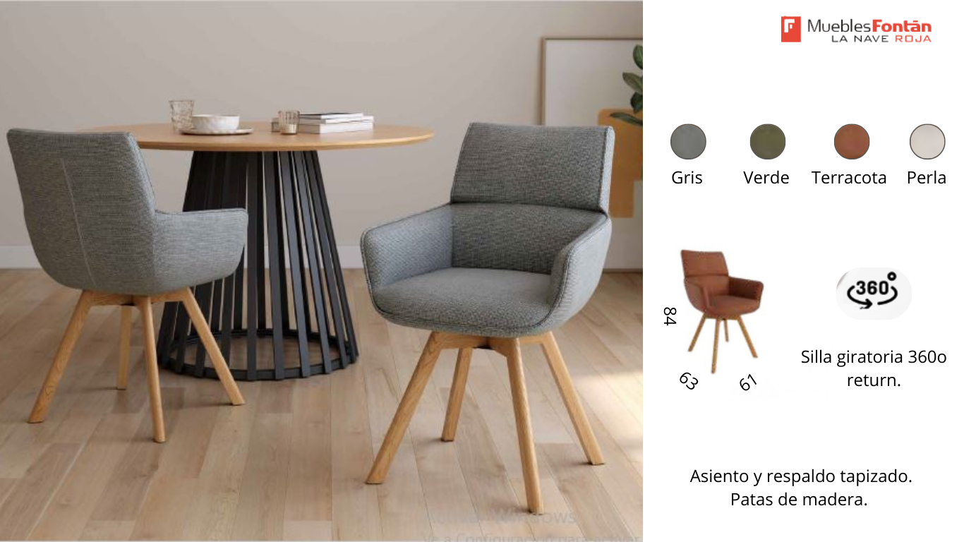 SILLAS SALÓN- COMEDOR