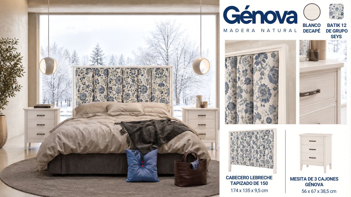 DORMITORIO GÉNOVA (madera)