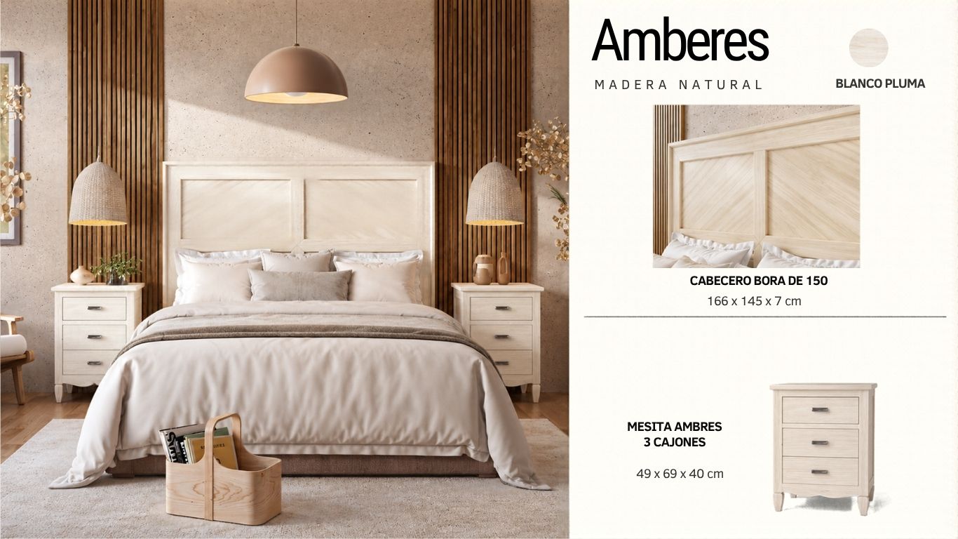 DORMITORIO AMBERES (madera)